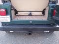 2000 Forest Green Pearl Jeep Wrangler Sahara 4x4  photo #73