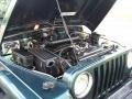 2000 Forest Green Pearl Jeep Wrangler Sahara 4x4  photo #76