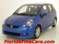 2008 Vivid Blue Pearl Honda Fit Sport  photo #1