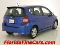 2008 Vivid Blue Pearl Honda Fit Sport  photo #2