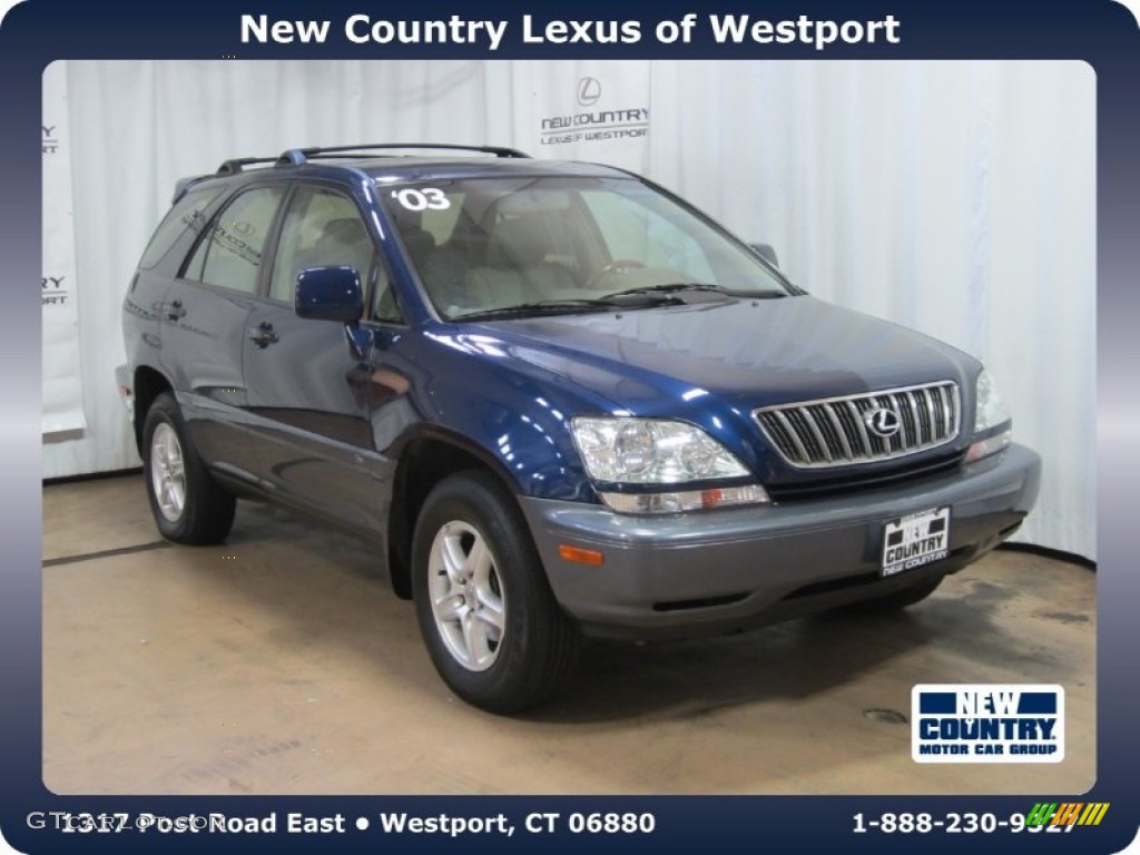 2003 RX 300 AWD - Indigo Ink Pearl / Ivory photo #1