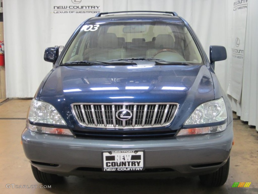 2003 RX 300 AWD - Indigo Ink Pearl / Ivory photo #6