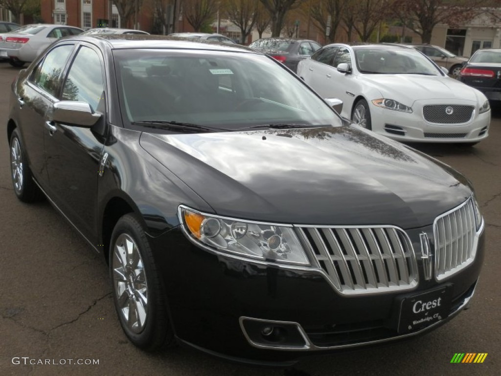 2012 MKZ AWD - Tuxedo Black Metallic / Dark Charcoal photo #4