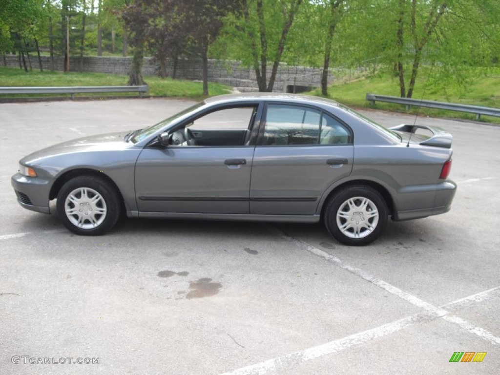 Titanium Metallic 2002 Mitsubishi Galant DE Exterior Photo #64343618