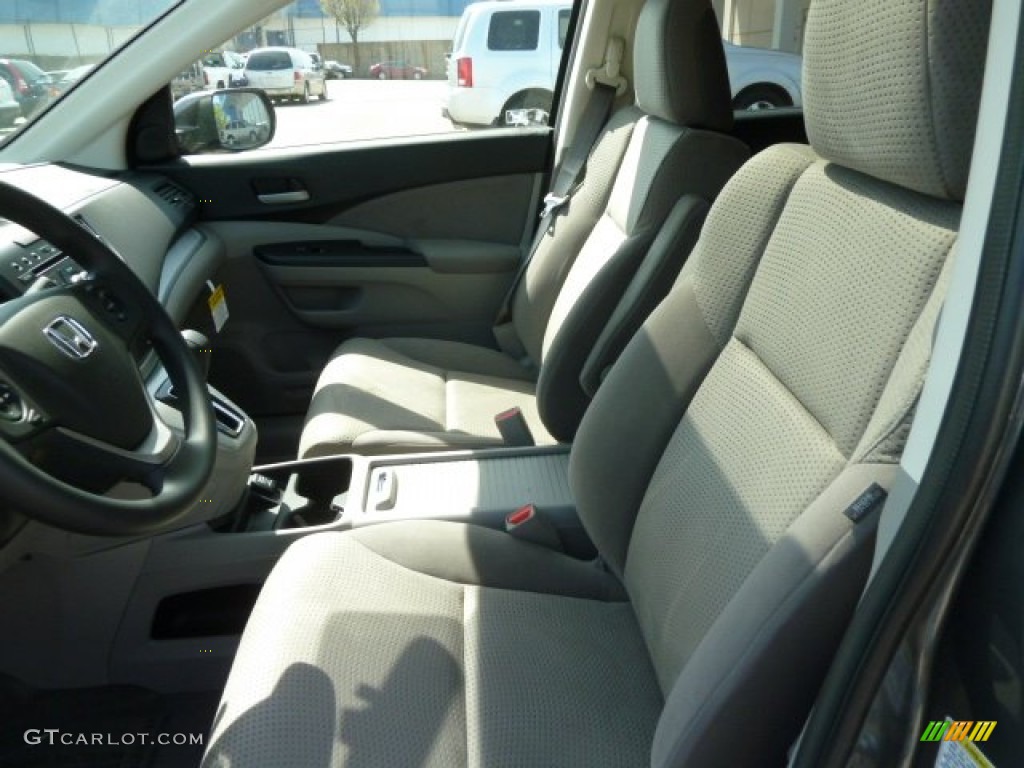 2012 CR-V EX 4WD - Polished Metal Metallic / Gray photo #11