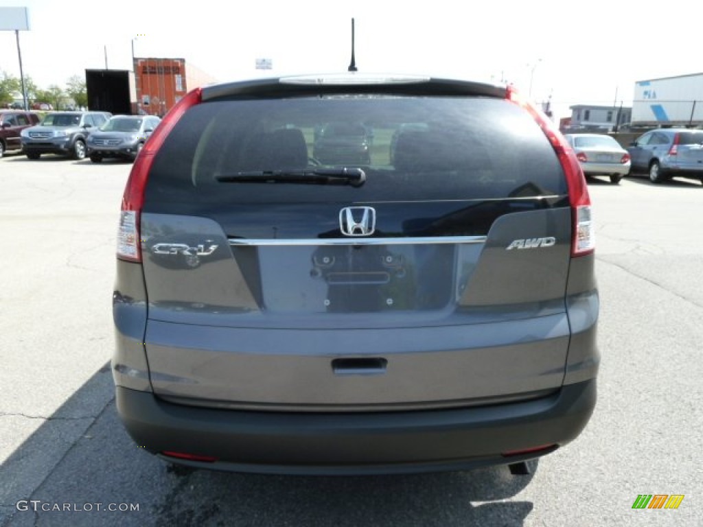 2012 CR-V EX 4WD - Polished Metal Metallic / Gray photo #4