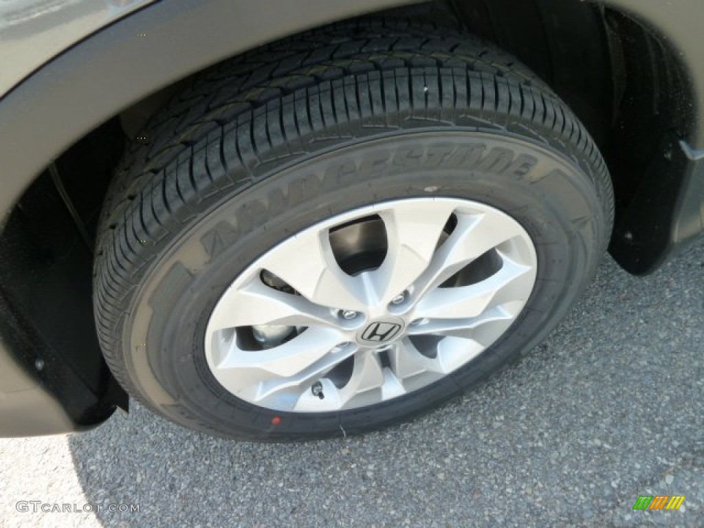2012 CR-V EX 4WD - Polished Metal Metallic / Gray photo #10