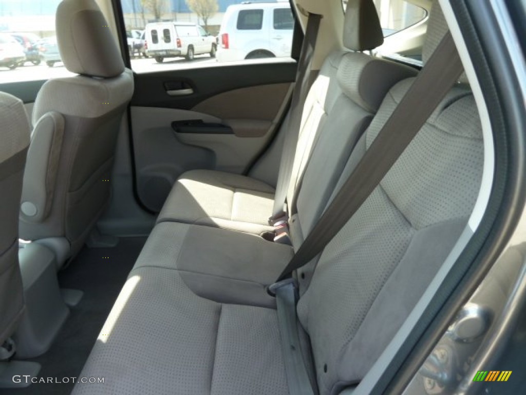 2012 CR-V EX 4WD - Polished Metal Metallic / Gray photo #12