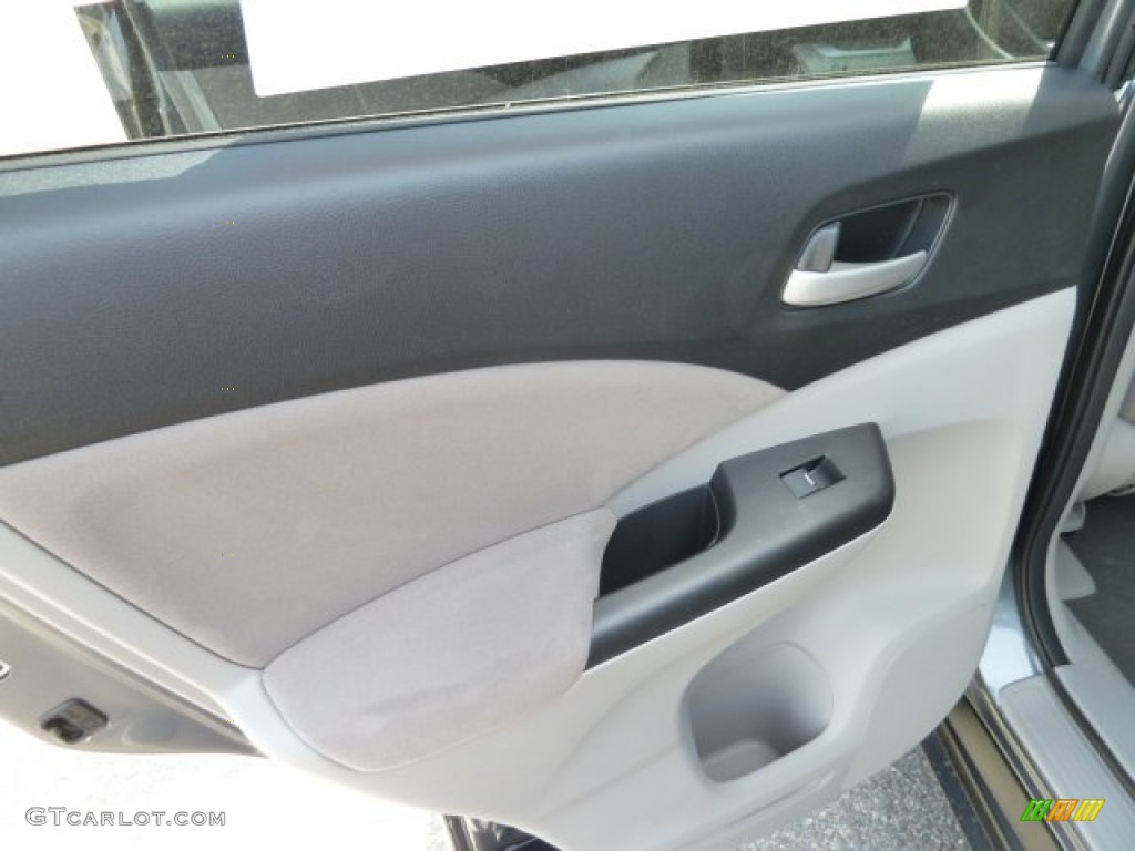 2012 CR-V EX 4WD - Polished Metal Metallic / Gray photo #14