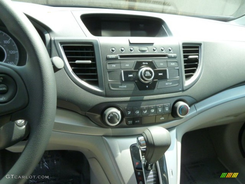 2012 CR-V EX 4WD - Polished Metal Metallic / Gray photo #18