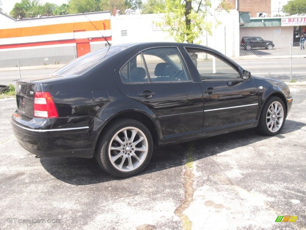 2005 Jetta GLS TDI Sedan - Black / Black photo #64