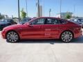 Garnet Red Pearl Effect 2012 Audi A7 3.0T quattro Prestige Exterior