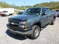 2006 Blue Granite Metallic Chevrolet Silverado 2500HD Extended Cab 4x4  photo #3