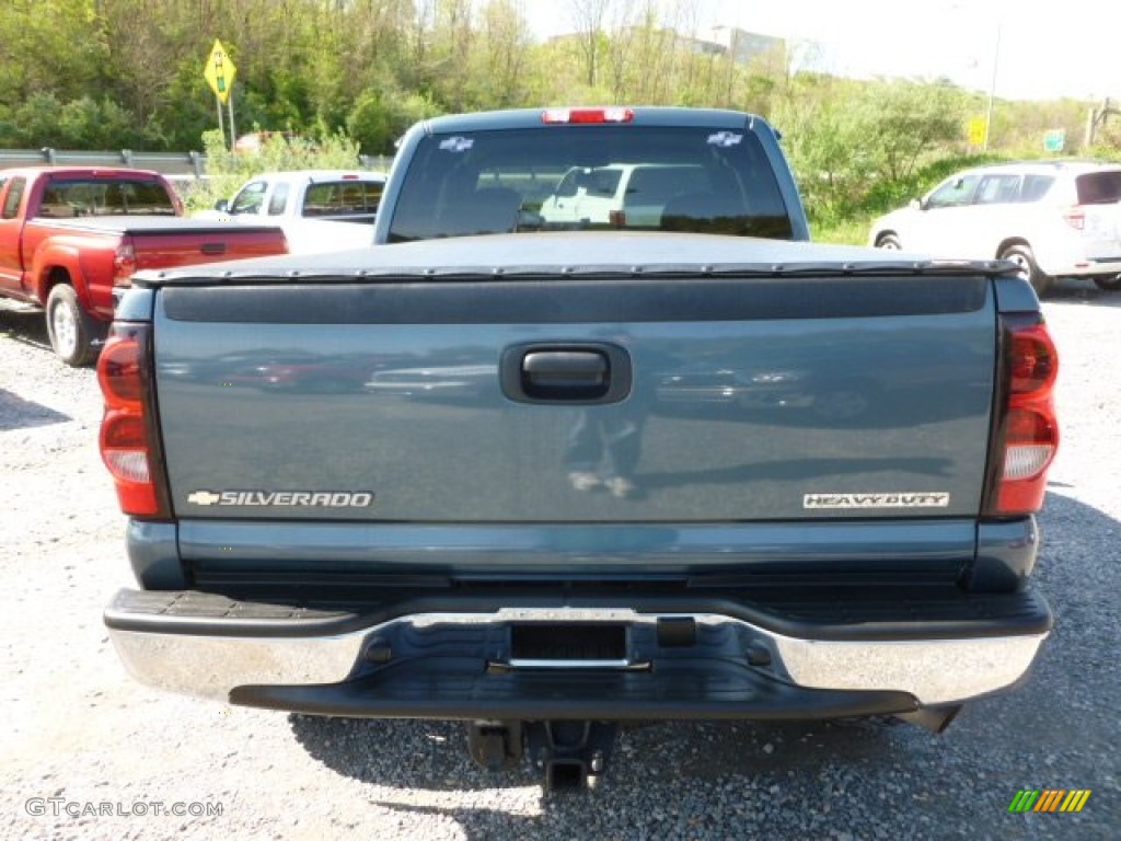 2006 Silverado 2500HD Extended Cab 4x4 - Blue Granite Metallic / Dark Charcoal photo #6
