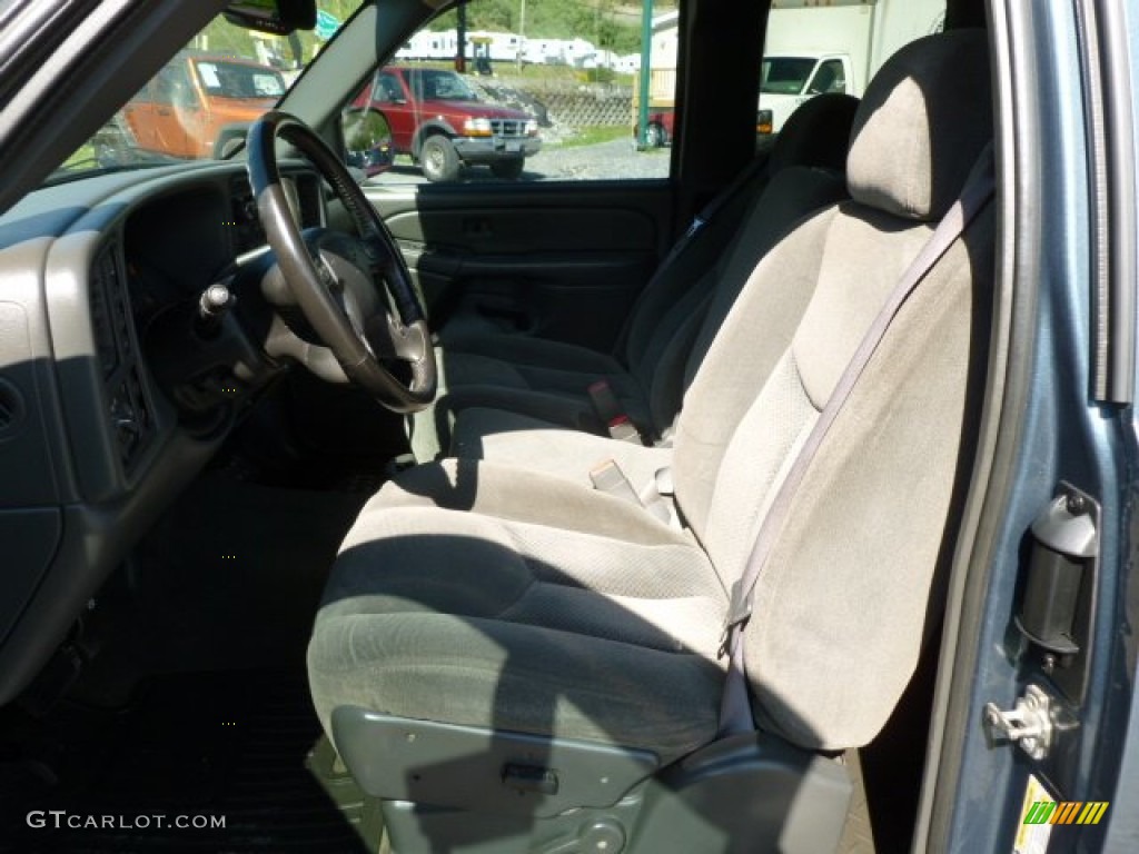 2006 Silverado 2500HD Extended Cab 4x4 - Blue Granite Metallic / Dark Charcoal photo #11