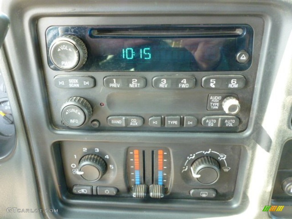 2006 Silverado 2500HD Extended Cab 4x4 - Blue Granite Metallic / Dark Charcoal photo #14