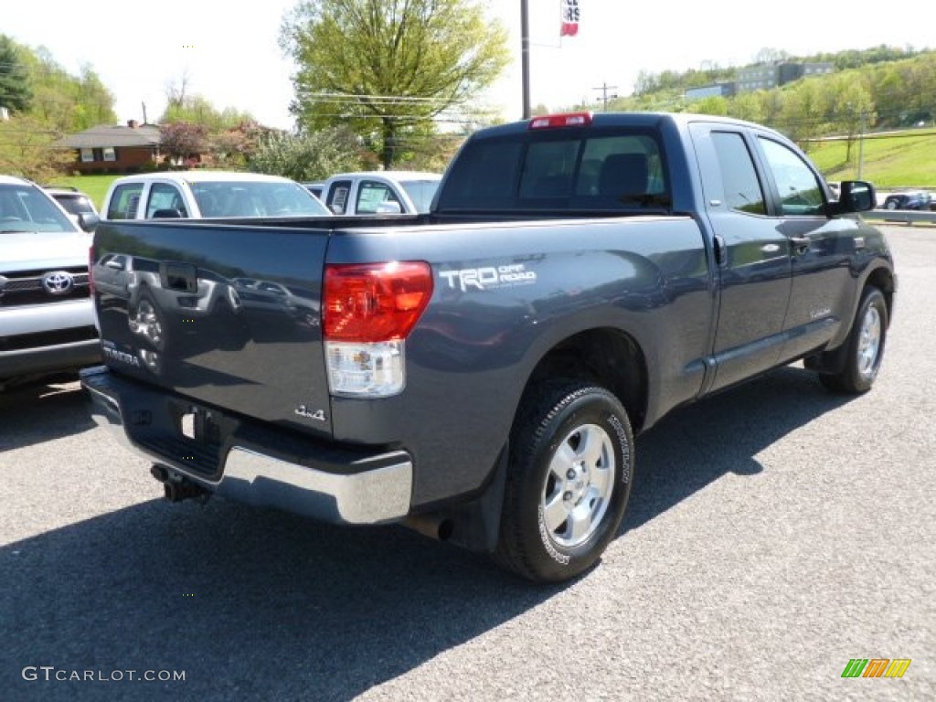 2010 Tundra TRD Double Cab 4x4 - Slate Gray Metallic / Graphite Gray photo #6