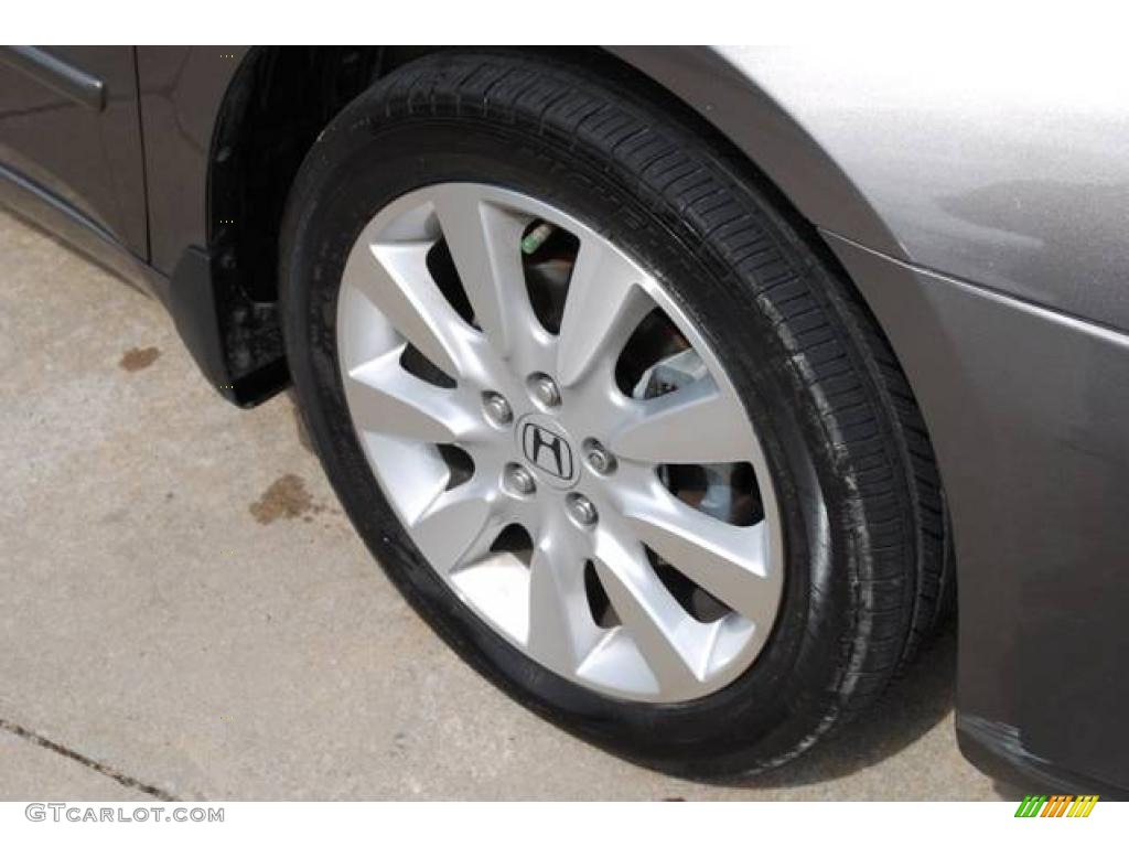 2007 Accord EX-L V6 Sedan - Carbon Bronze Pearl / Ivory photo #10