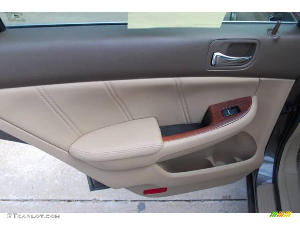2007 Accord EX-L V6 Sedan - Carbon Bronze Pearl / Ivory photo #25