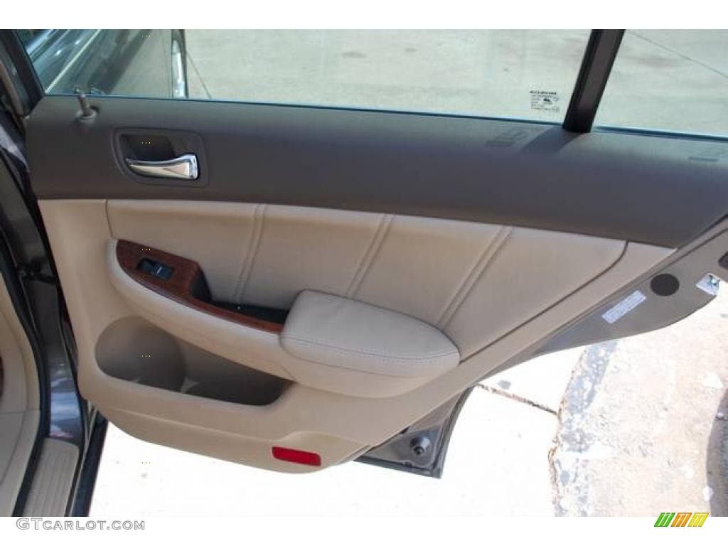 2007 Accord EX-L V6 Sedan - Carbon Bronze Pearl / Ivory photo #30