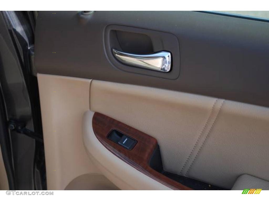 2007 Accord EX-L V6 Sedan - Carbon Bronze Pearl / Ivory photo #31