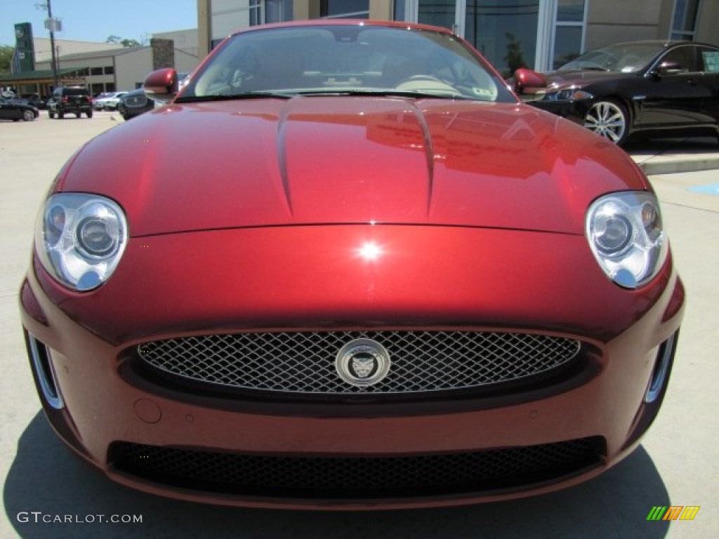2010 XK XK Coupe - Claret Red Metallic / Caramel photo #6