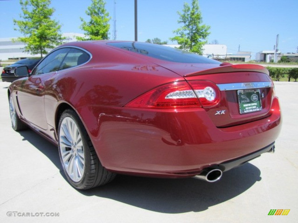 2010 XK XK Coupe - Claret Red Metallic / Caramel photo #8