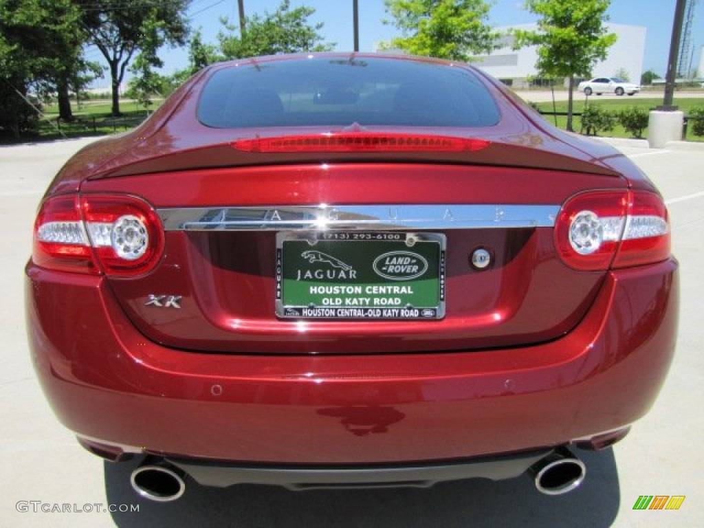 2010 XK XK Coupe - Claret Red Metallic / Caramel photo #9