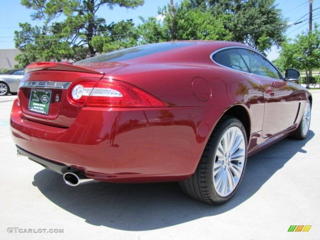 2010 XK XK Coupe - Claret Red Metallic / Caramel photo #10