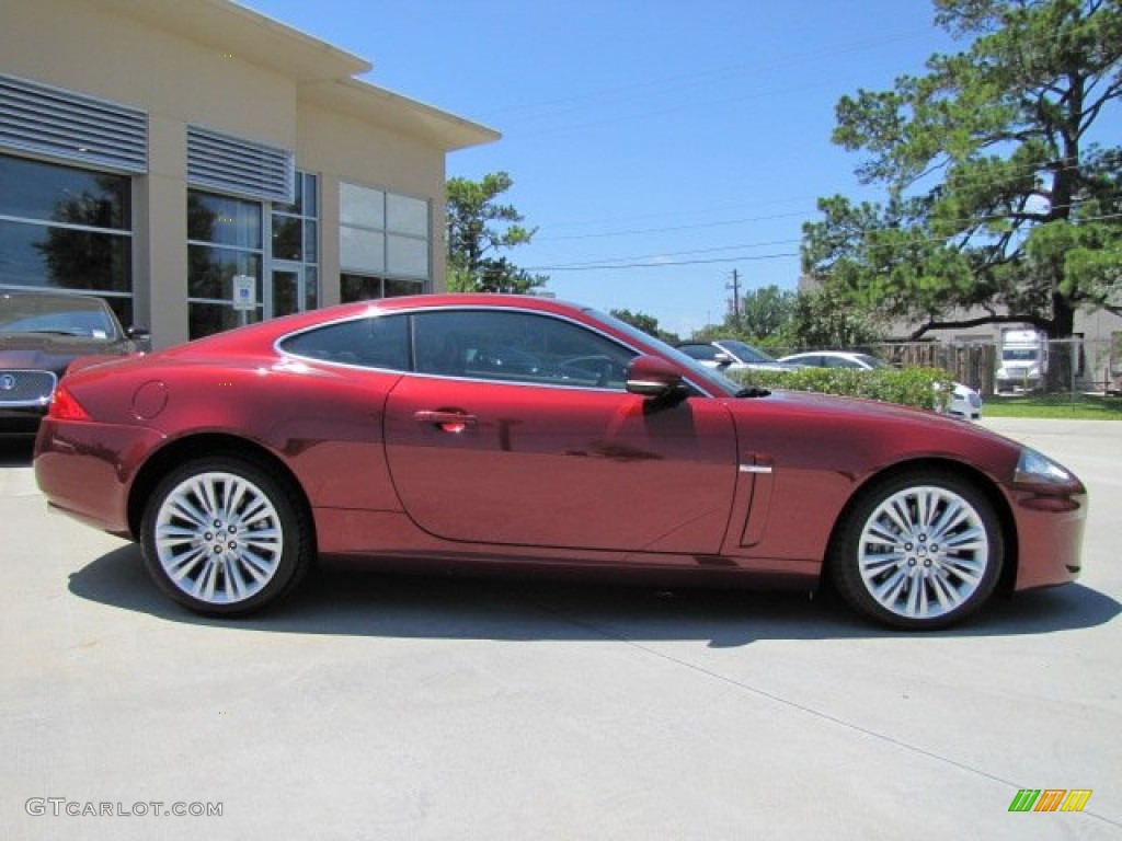 Claret Red Metallic 2010 Jaguar XK XK Coupe Exterior Photo #64347577