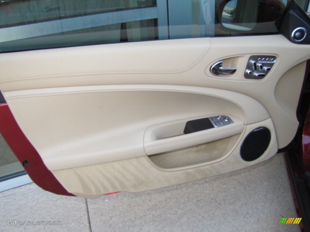 2010 Jaguar XK XK Coupe Caramel Door Panel Photo #64347703