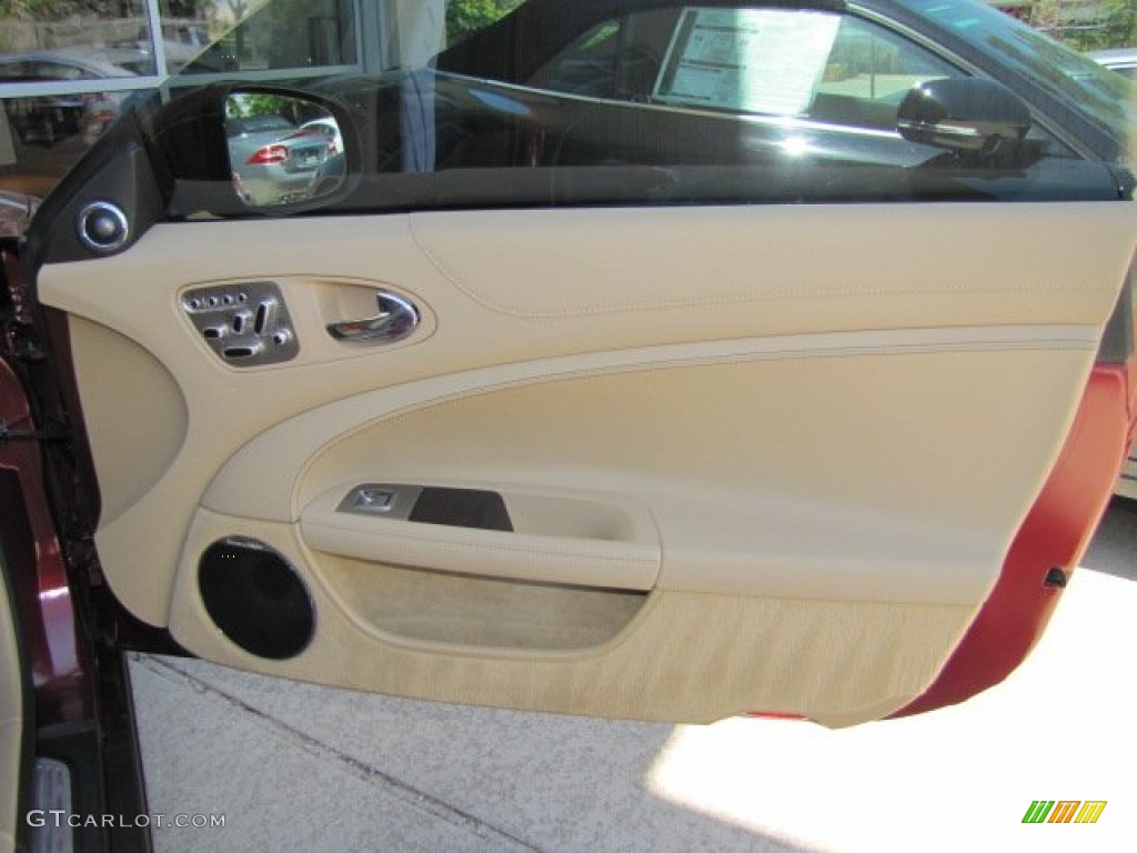2010 Jaguar XK XK Coupe Caramel Door Panel Photo #64347715