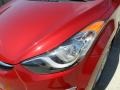 2012 Red Allure Hyundai Elantra GLS  photo #9