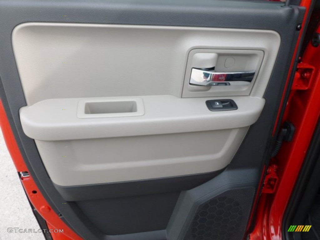 2011 Ram 1500 SLT Quad Cab 4x4 - Flame Red / Dark Slate Gray/Medium Graystone photo #11
