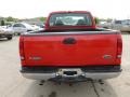 2000 Red Ford F250 Super Duty XLT Extended Cab 4x4  photo #2