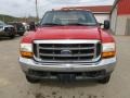 2000 Red Ford F250 Super Duty XLT Extended Cab 4x4  photo #5
