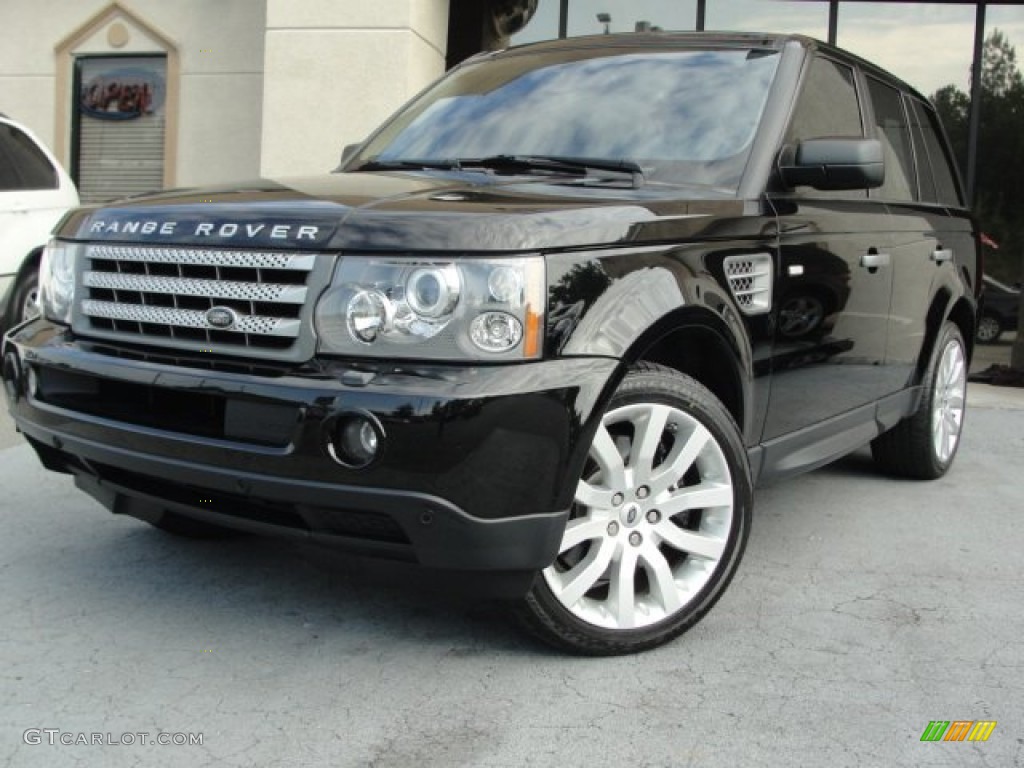 2006 Range Rover Sport Supercharged - Java Black Pearlescent / Ivory photo #1