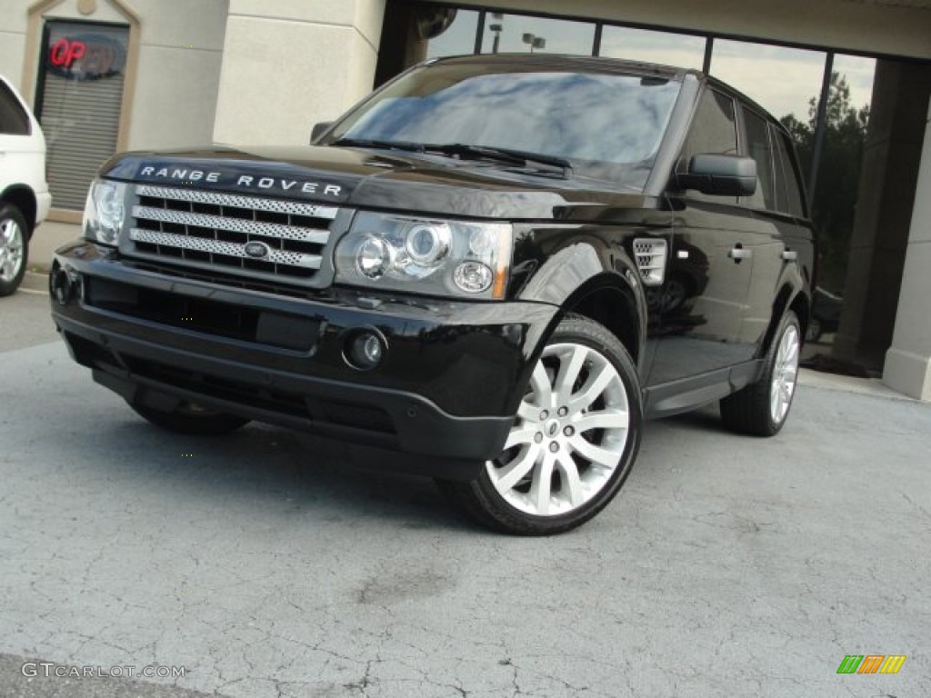 2006 Range Rover Sport Supercharged - Java Black Pearlescent / Ivory photo #2