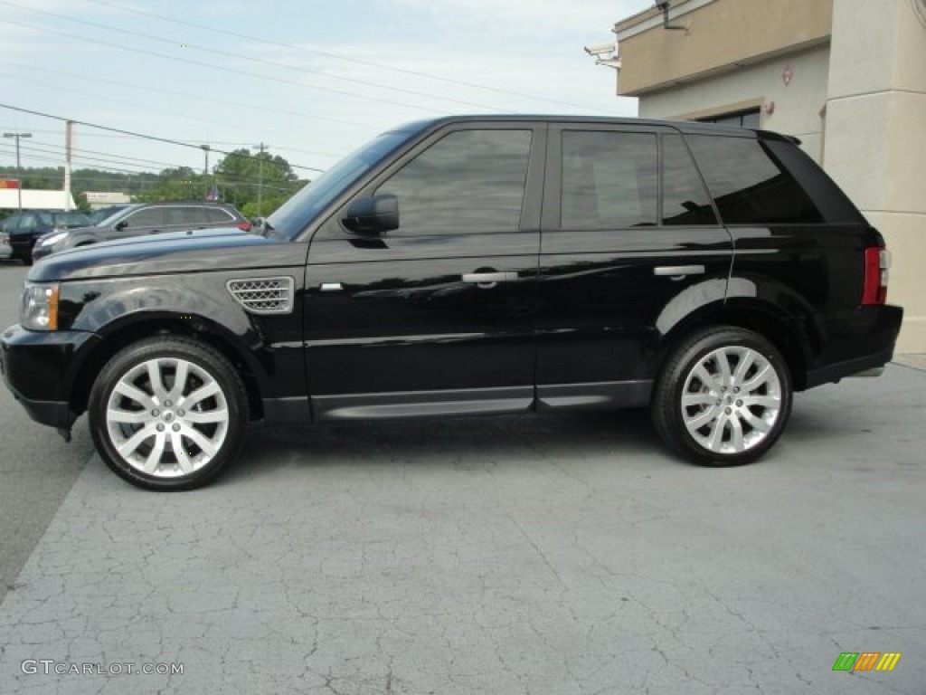 2006 Range Rover Sport Supercharged - Java Black Pearlescent / Ivory photo #4