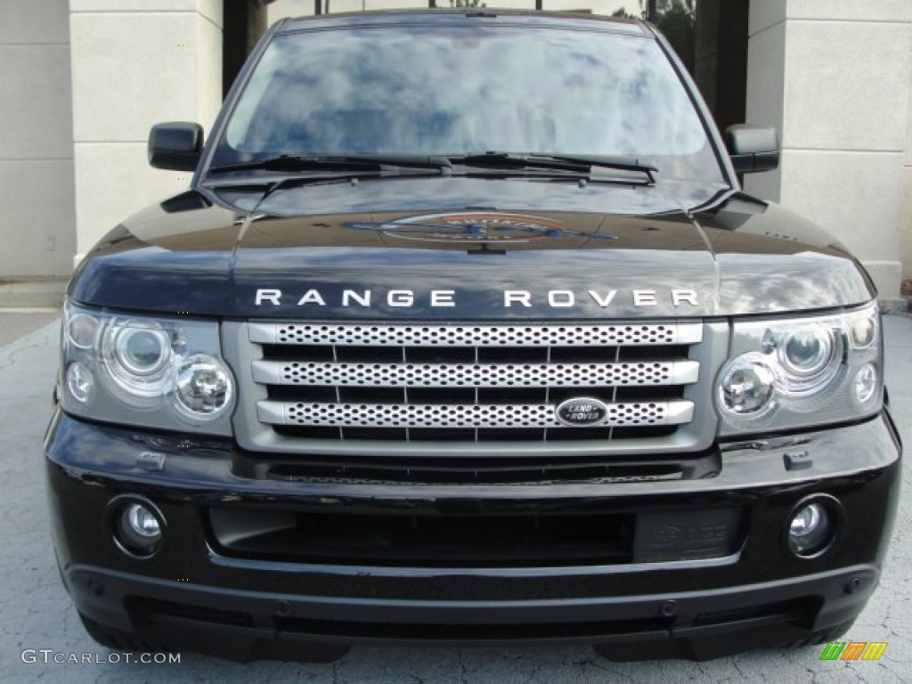 2006 Range Rover Sport Supercharged - Java Black Pearlescent / Ivory photo #5