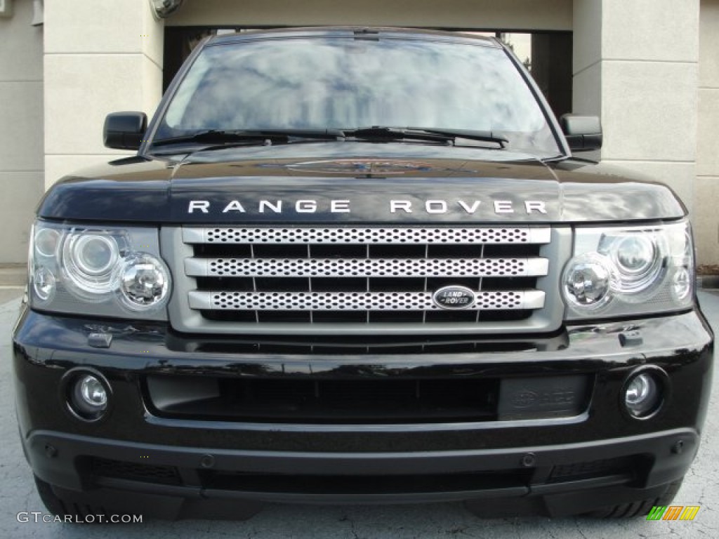 2006 Range Rover Sport Supercharged - Java Black Pearlescent / Ivory photo #6