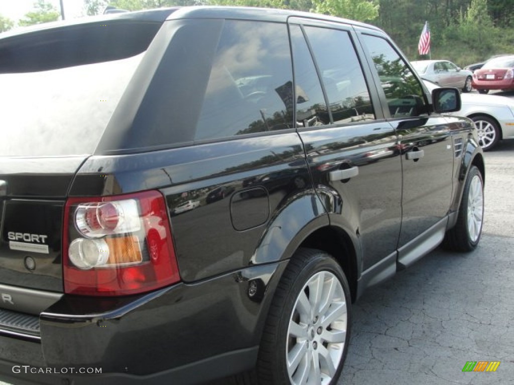 2006 Range Rover Sport Supercharged - Java Black Pearlescent / Ivory photo #11