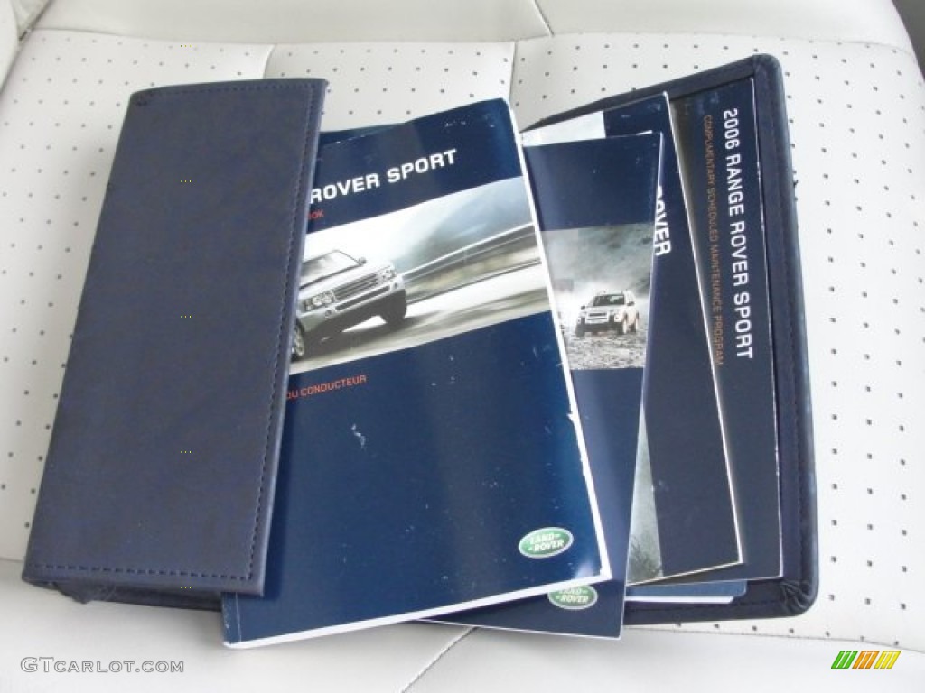 2006 Range Rover Sport Supercharged - Java Black Pearlescent / Ivory photo #31