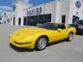 1993 Competition Yellow Chevrolet Corvette Coupe #64288940
