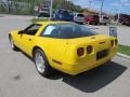 1993 Competition Yellow Chevrolet Corvette Coupe  photo #6