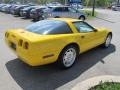 1993 Competition Yellow Chevrolet Corvette Coupe  photo #7