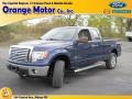 2010 Dark Blue Pearl Metallic Ford F150 XLT SuperCab 4x4  photo #1