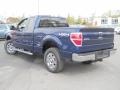 2010 Dark Blue Pearl Metallic Ford F150 XLT SuperCab 4x4  photo #3