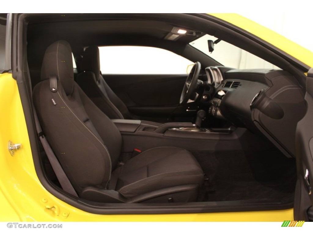 2011 Camaro LT Coupe - Rally Yellow / Black photo #14