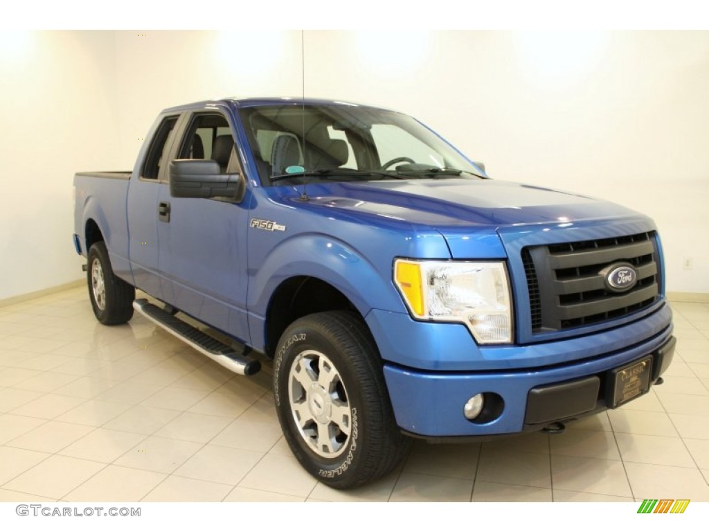 Blue Flame Metallic Ford F150